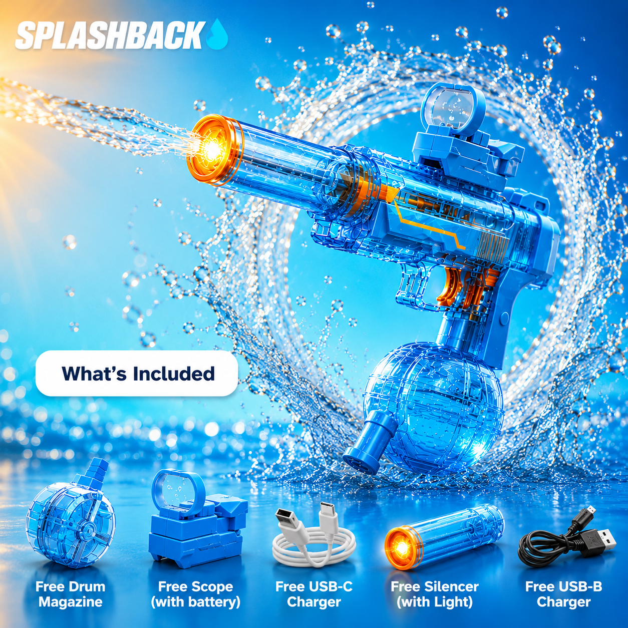 SplashBack Hydro Blaster